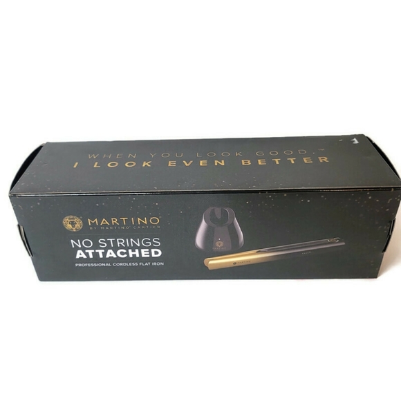 Martino Cartier Paula Abdul no strings attached cordless hair straitner open box - Picture 3 of 10